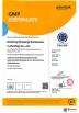 Xinsheng Nonwovens Technology Ltd. Certifications