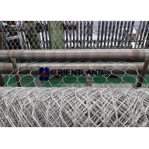 80×100mm Double Twisted Gabion Mesh Sheets Rolls