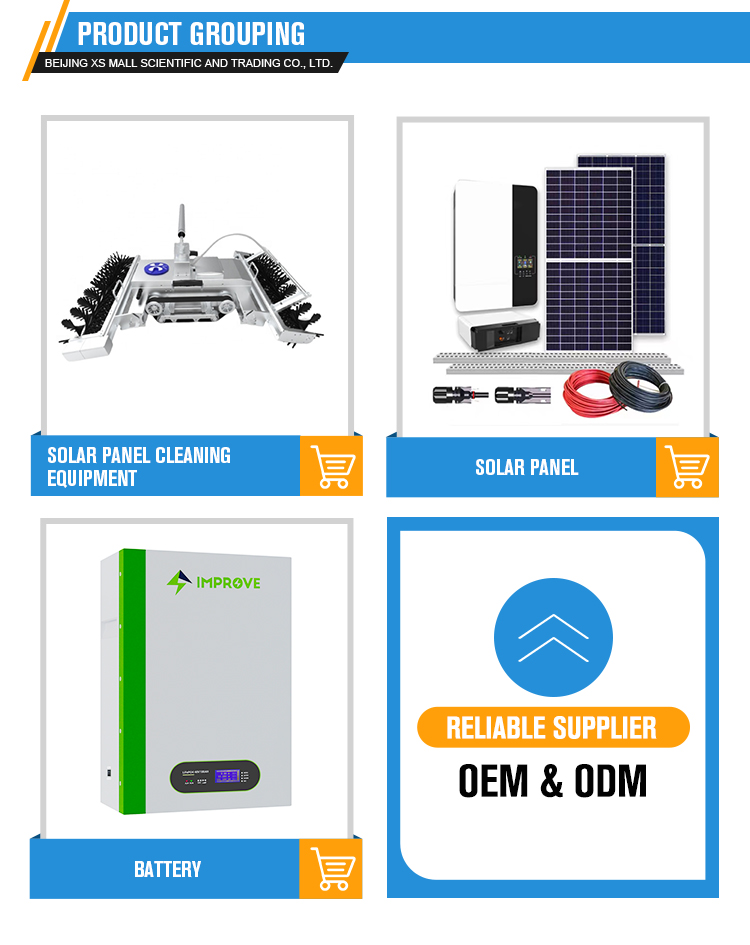 Remote Control Solar Panel Cleaning Robot Photovoltaic For Household Commercial 550mmL