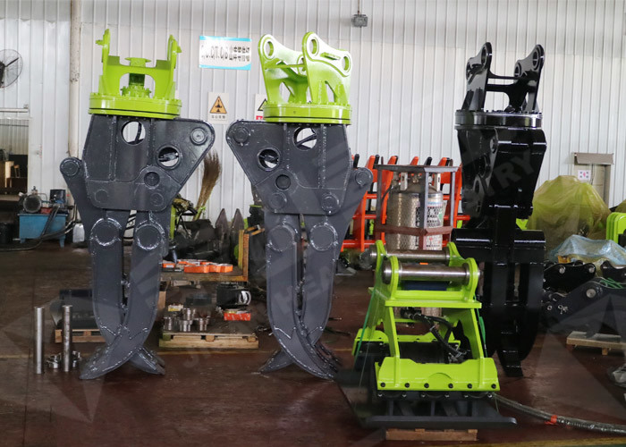 Multi Use Rotating Log Grapple Scrap Grab Suit Hitachi Excavator ZX210