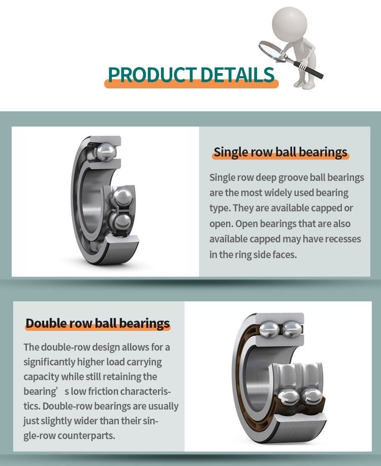 AORK Bearings 6034 6034M 6034MC3 170X260x42mm AORK Deep Groove Ball Bearing
