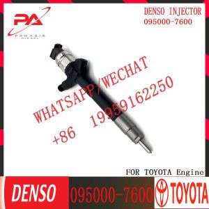 diesel fuel engine injector 095000-7600 23670-0R160 for engine high pressure