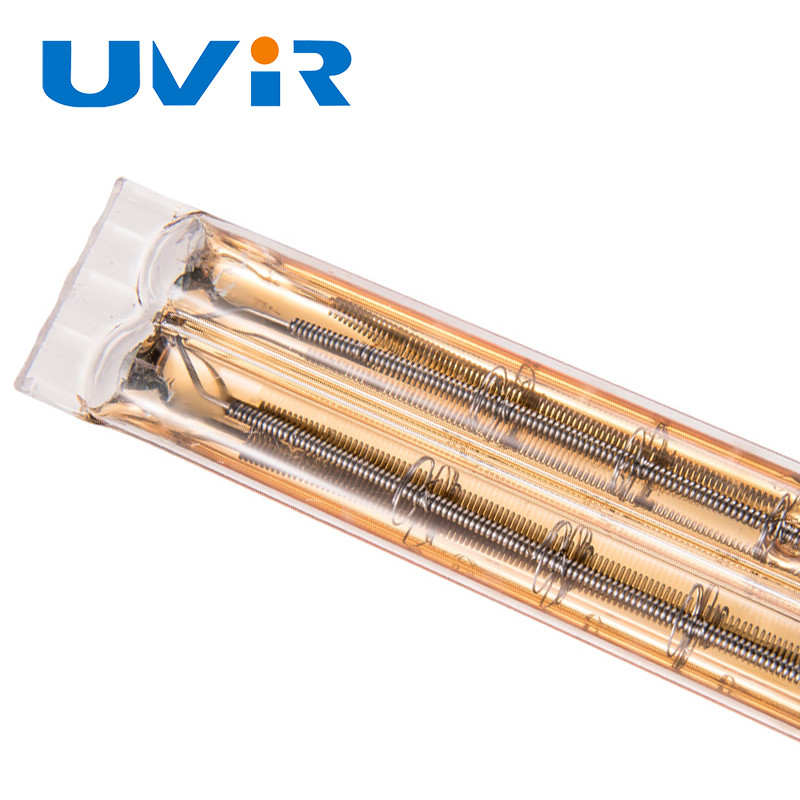 IRP013 6200W Fast Medium Wave Halogen Infrared Heating Lamps For 3D Printer Industry