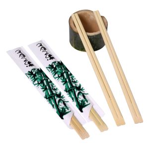 Custom Laser Engraved Bamboo Chopsticks With Personalized Logo Reusable