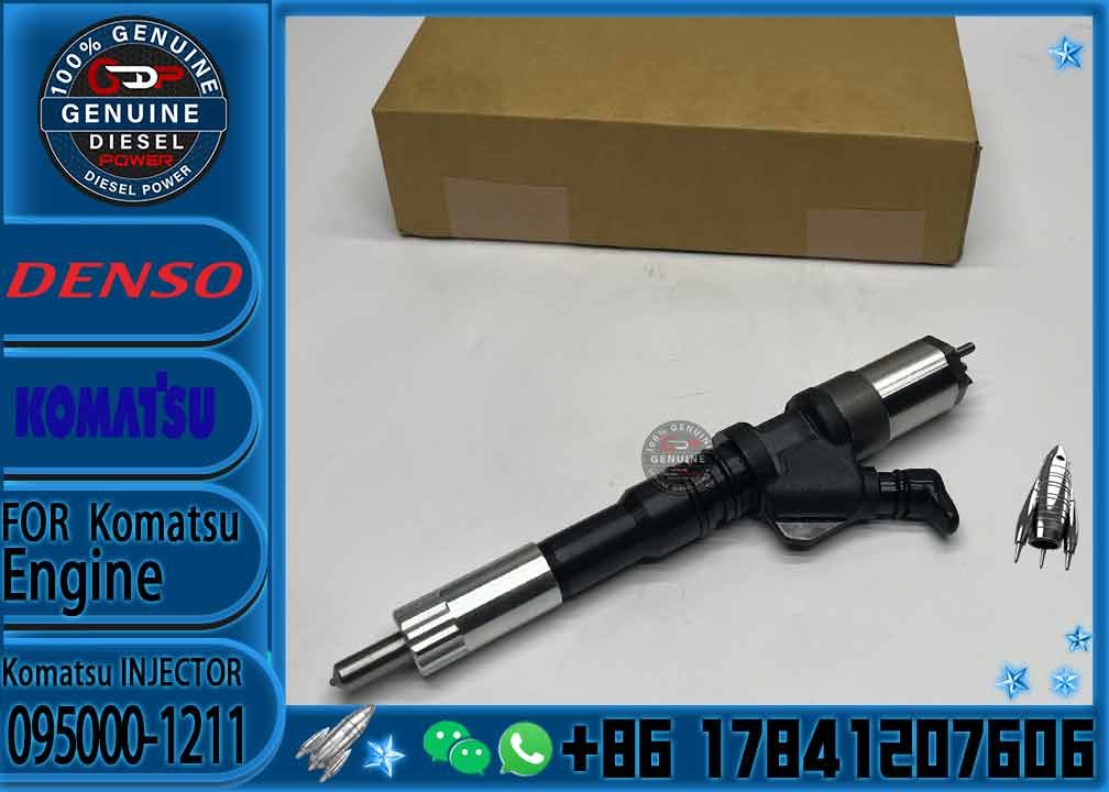 Common rail injector 0950001211 0950000800 6156113100 6156113300 095000-1211 095000-0800 6156-11-3100 6156-11-3300 For K