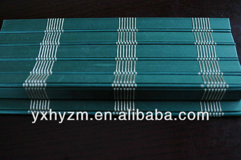 Modern Pvc Window Blinds , Pvc Waterproof Roller Blinds Weaving With Raffia