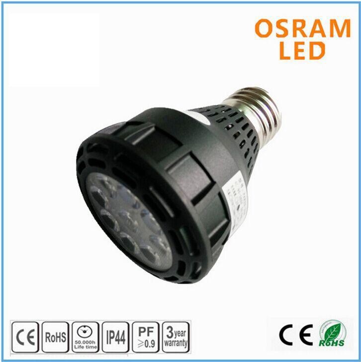 high lumens 85LM/W E2720W led par20 spotlight with OSRAM leds 20W led par20 light Track lamp to Replace 70W metal halide