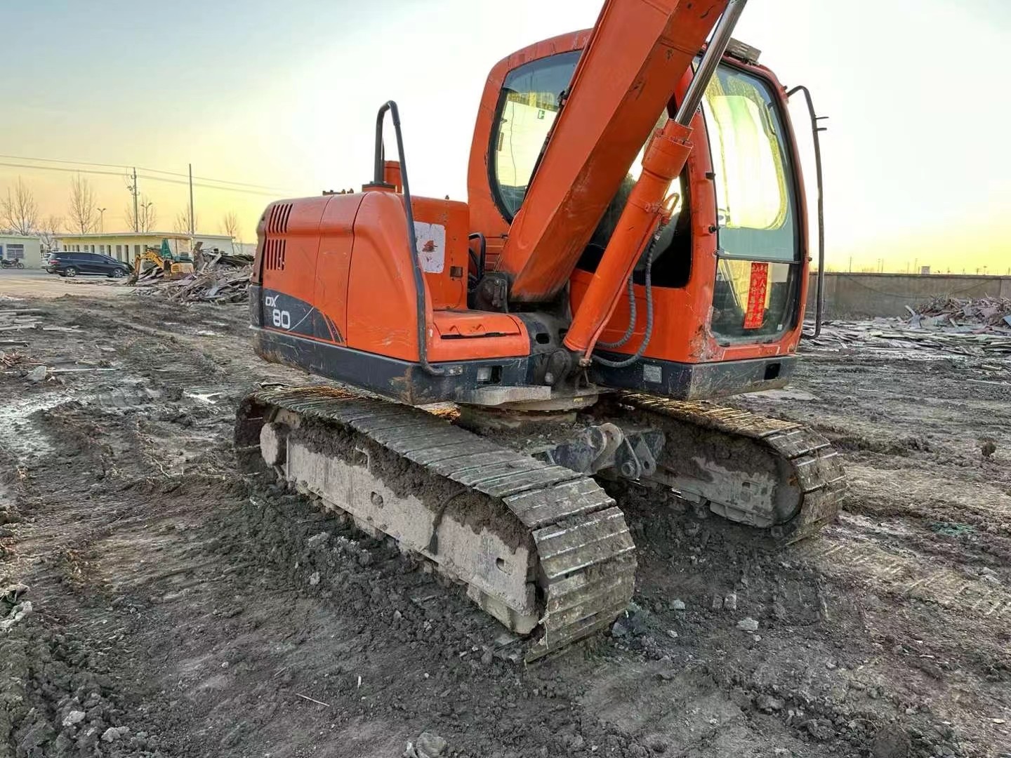 8 Ton Used Doosan DX80 Excavator Hydraulic Crawler Digger