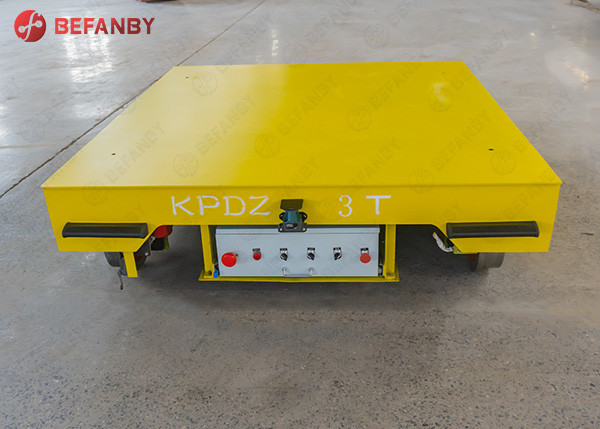 Heavy Factory 10 T Electric Transfer Cart On Rail