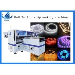 136 heads LED flexible strip mounting machine with SMD chip making mounter