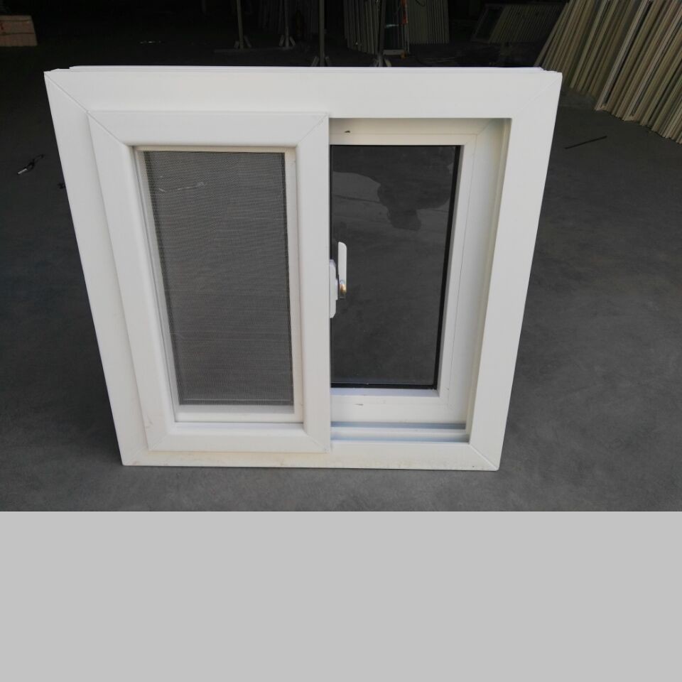 Custom UPVC PVC Sliding Windows For Residential Commercial Buildings Medium Soundproofing