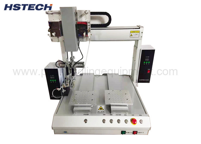Dual Table 2 Soldering Iron Double Temperature Controller Automatic Solder Robot