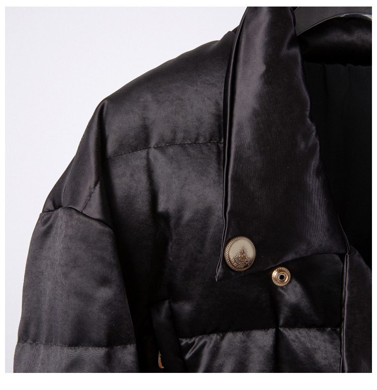 2020 Fashion Green Jacket Coat Women Waterproof Loose Coat Padded Short Jackets And Coats