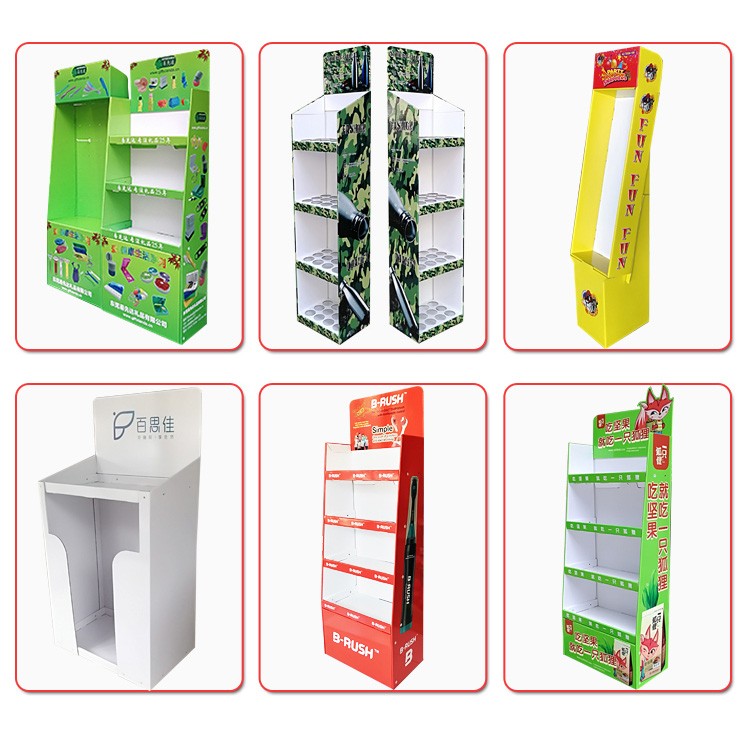 Counter Cardboard Product Display Stands For Candy Energy Protein Chocolate Bar Paper