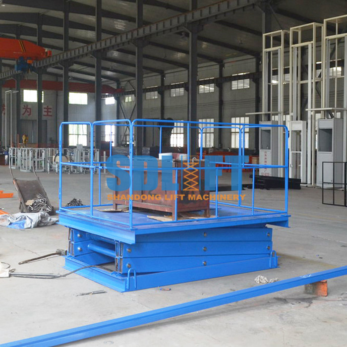1T 3M Freight Elevator Goods Lift For Warehouse