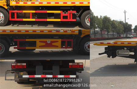 Low Price Flat Wrecker Truck With Huge Power