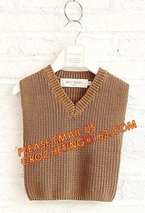 Superior quality wholesale v neck sweater boys casual kid vest, Fashionable cozy