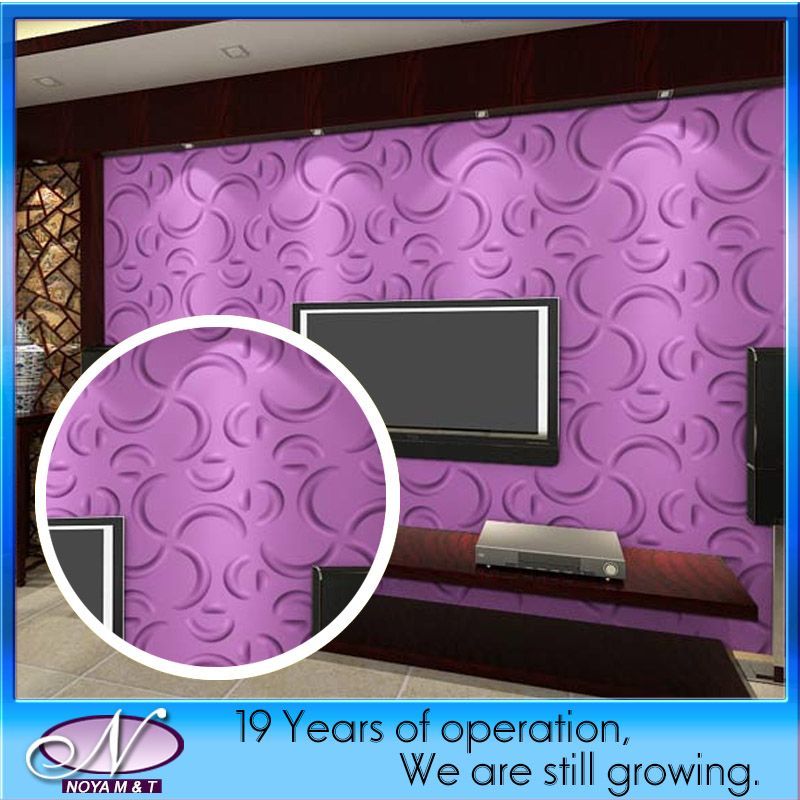 Acoustic Sound Insulation 3D Wall Panel for Meeting Room Decoration