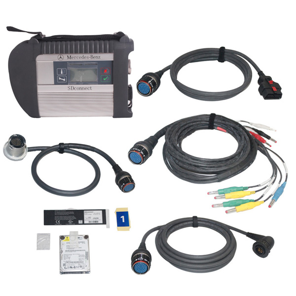 MB SD Connect Compact 4 Auto Diagnostic Tools C4 with WiFi