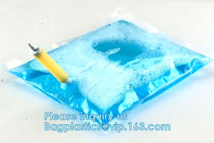 Disposable Dispenser Soap Bag 1000ml, Soap bag for hand soap dispenser, refilled disposable PE cartridge + PP pump packa