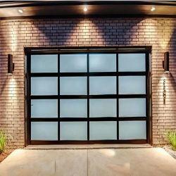  Modern Automatic Aluminum Clear Panel Steel Bi-Fold Garage Door Manufactures