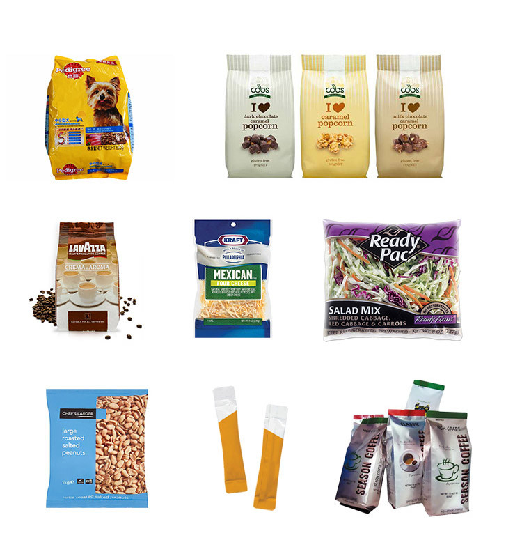 Multi Functional Vertical Automatic Packaging Machine For Chili Pepper Potato Chip Weighing