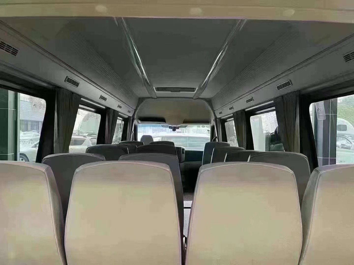 Second Hand 17 Seater Minibus Original Diesel Engine Used Benz FA6710 Multi-Purpose Vehicle