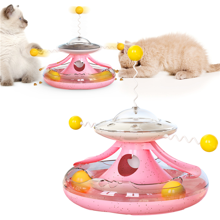 PP Slow Feeding Indoor Cat Pet Interactive Toys Easy To Use