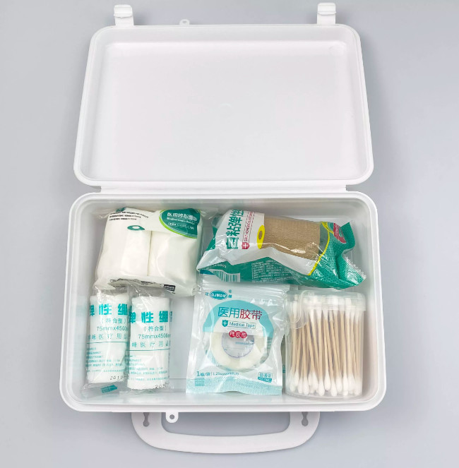 Home Office Portable First Aid Box Waterproof Medicine Box PP Plastic
