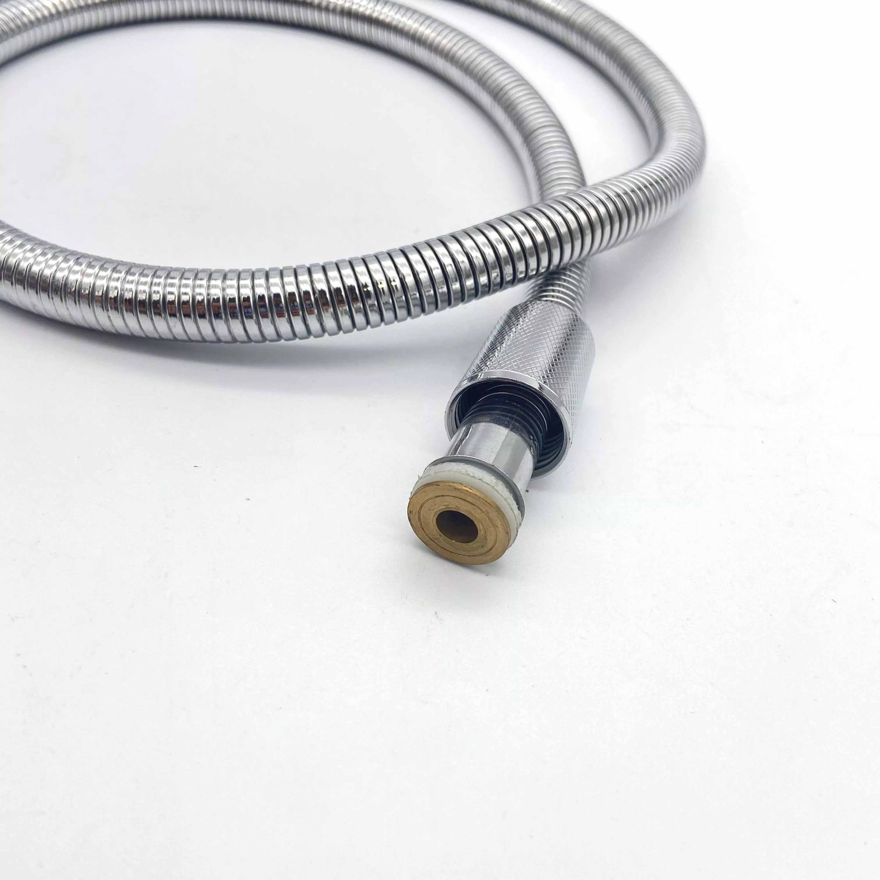 Hot Cold Water Function Stainless Steel Shower Hand Connection Pipe For PVC Bidet Hose
