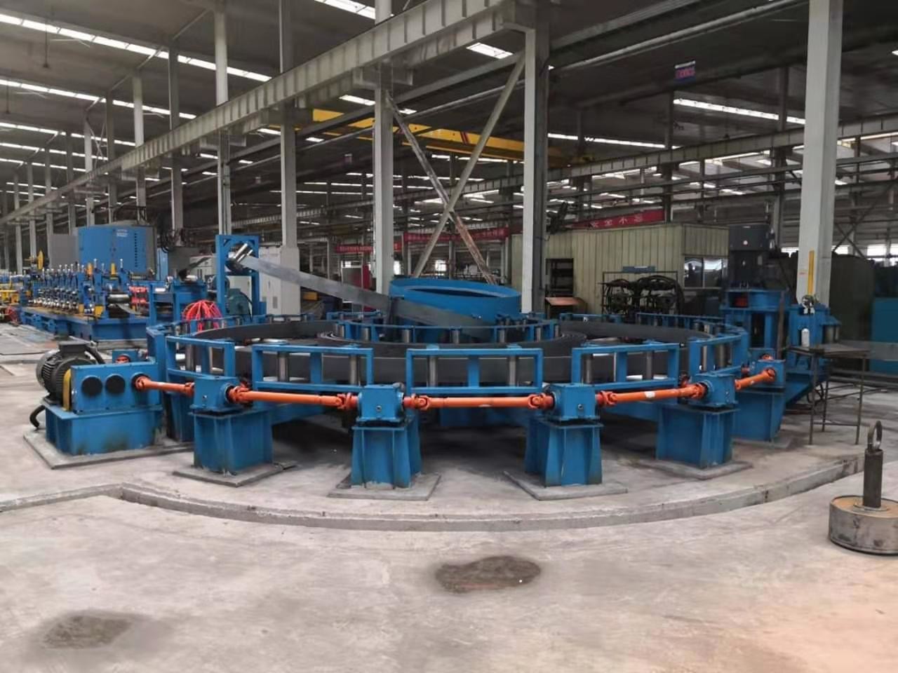 ISO Certificate High Speed ERW Pipe Mill For Round / Square / Rectangle Tube