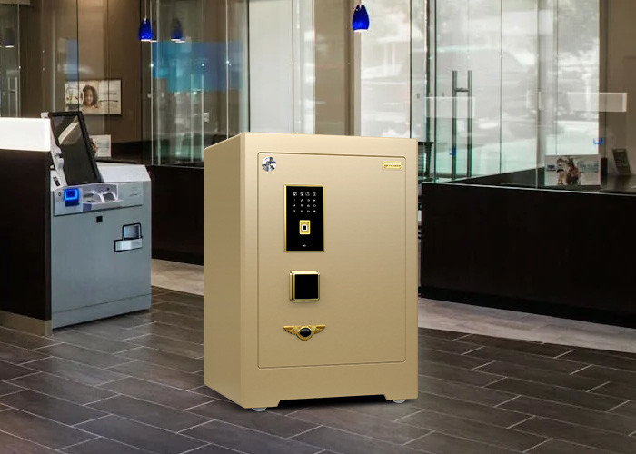 Fingerprint Lock Bank Commercial Fire Proof Safe H680mm YB/ZY-60
