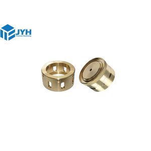 Precision Custom CNC Turning Metal Brass Machining Parts Services With Anodizing