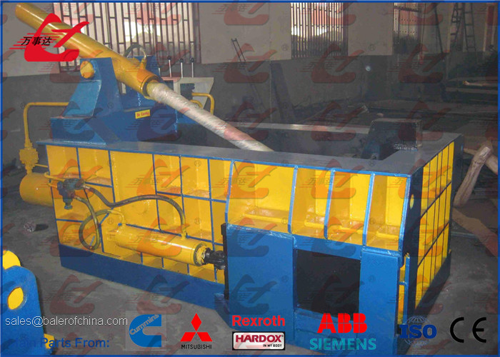 Smallest Side Push Out Metal Scrap Baling Machine 1200 - 1500KG / H Capacity
