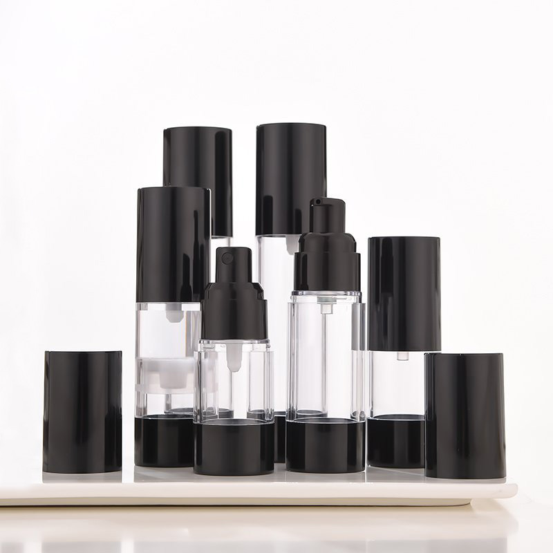 Plastic clear Perfume Sample 5ml 10ml 12ml 15ml Small Sample Perfume Spray Serum Bottle with Box Customize Collar Material PP
