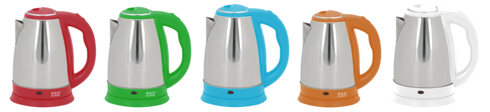 Optional Plug Fast Cordless Stainless Steel kettle electric tea kettle
