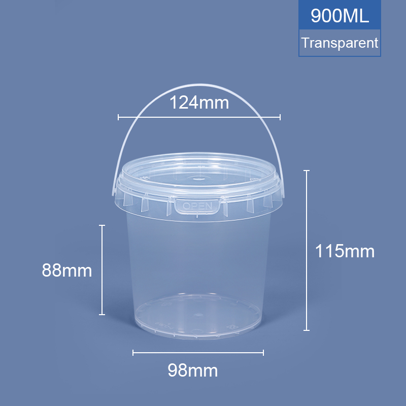 Customized Food Grade Shea Butter Chocolate Spread for Cold Drinks in PP Plastic Bucket