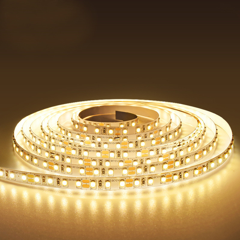12V / 24V SMD LED Flexible Strips 3528 High Brightness Monochrome Color Temperature