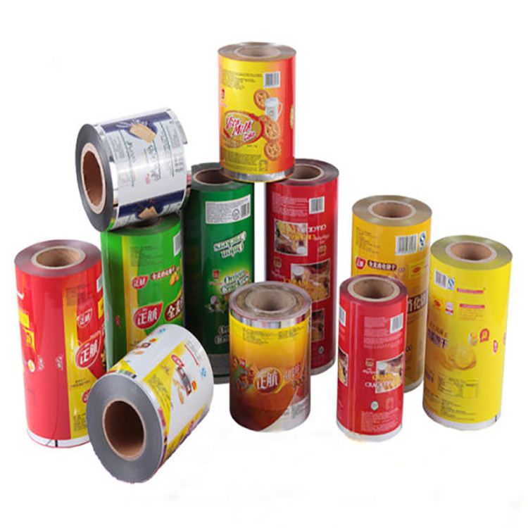 Flexible Printing Roll Stock Film Packaging Stretch Food Packaging Film Matte
