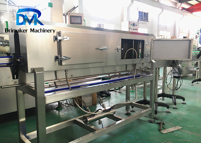 Stainless Steel Shrink Sleeve Equipment With Shrink Tunnel And Steam Generator