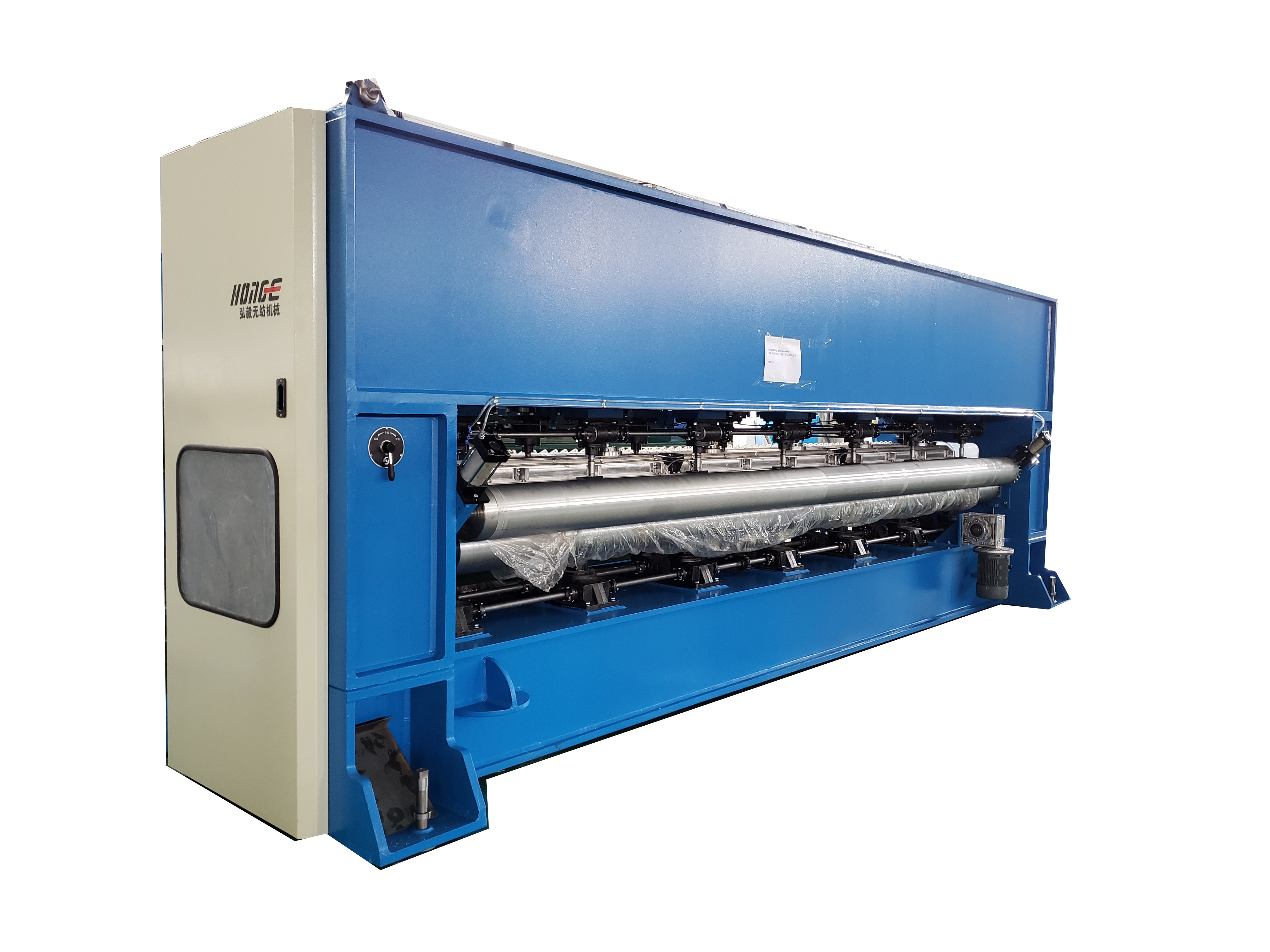 500kg/H Non Woven Needle Punch Machine For Polyester Felt Blanket Making
