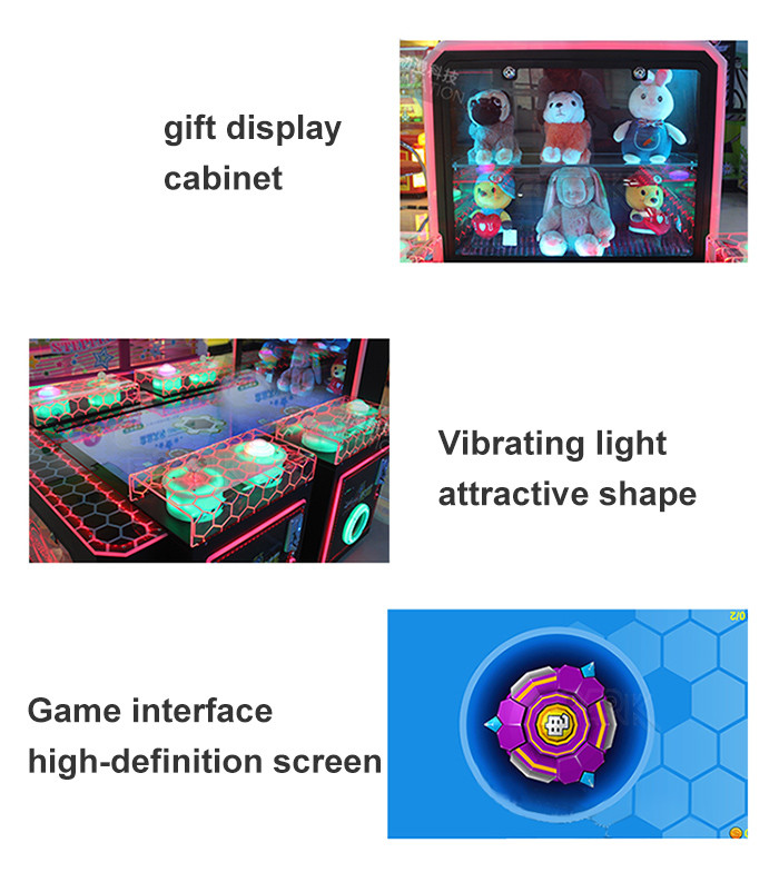 4 Players Peak Gyro Ticket Redemption Game Machine for Amusement Park