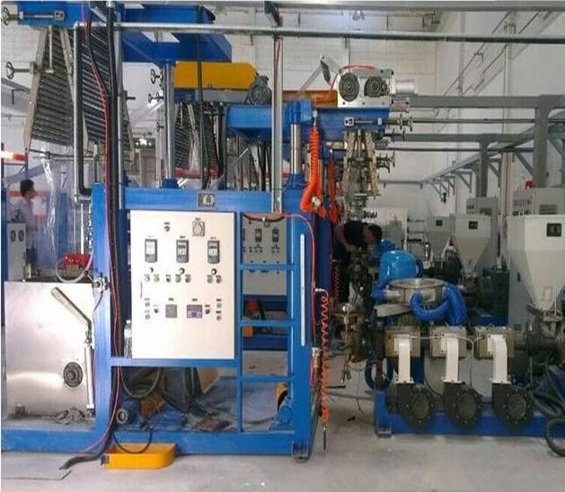 Durable Plastic Film Blowing Machine Single Lift Blowing Unit Variable Speed