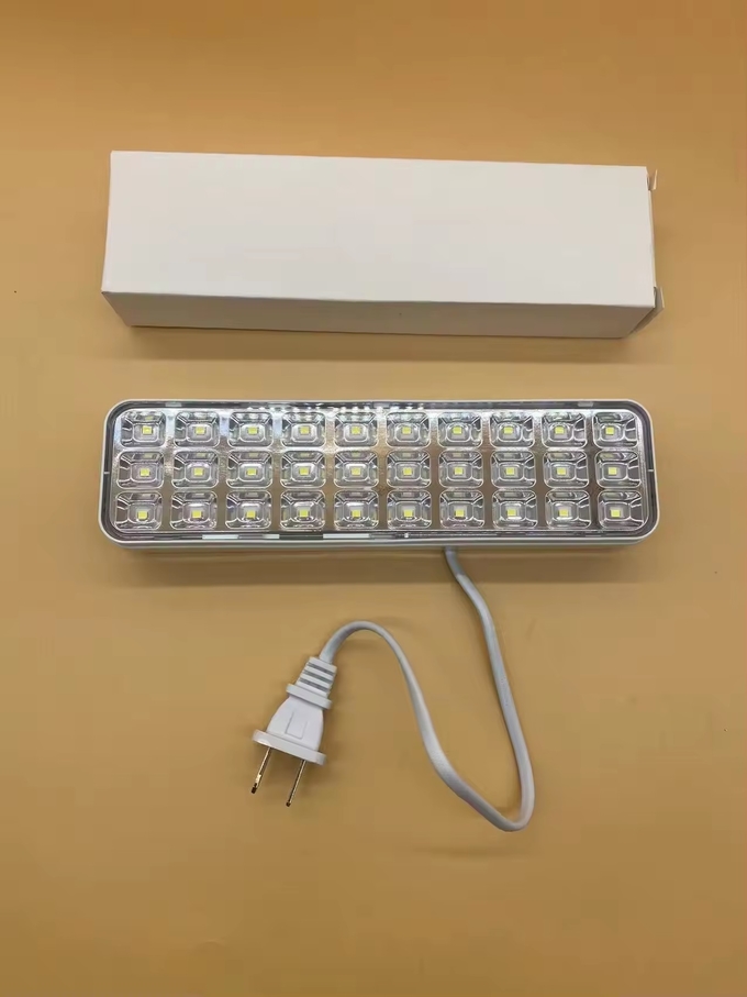 Rechargeable Fire Emergency Light 30/60 LED Portable Emergency Light Plastic White LED Emergency Light Bulb