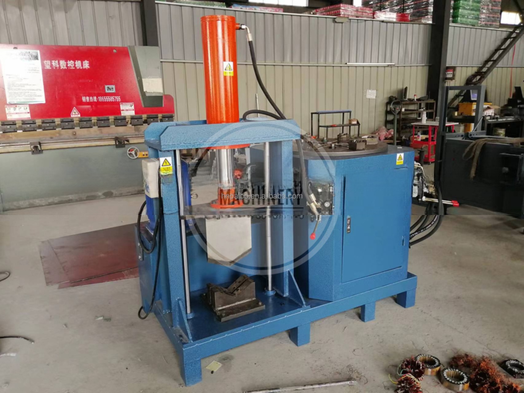 High Purity Waste Rotor Stator Copper Scrap Motor Recycling Machine for Used Motor