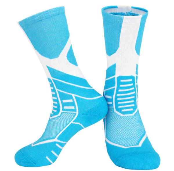 Top design custom compression sports socks soccer baseball running socks with