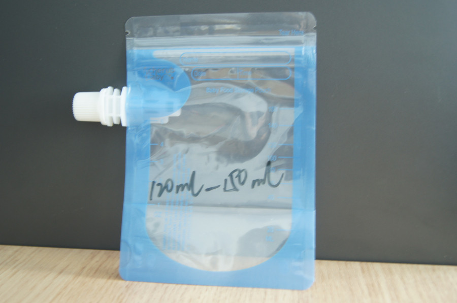 Reusable Waterproof Spout Pouch Packaging Stand Up k Baby Food Pouch With Spout