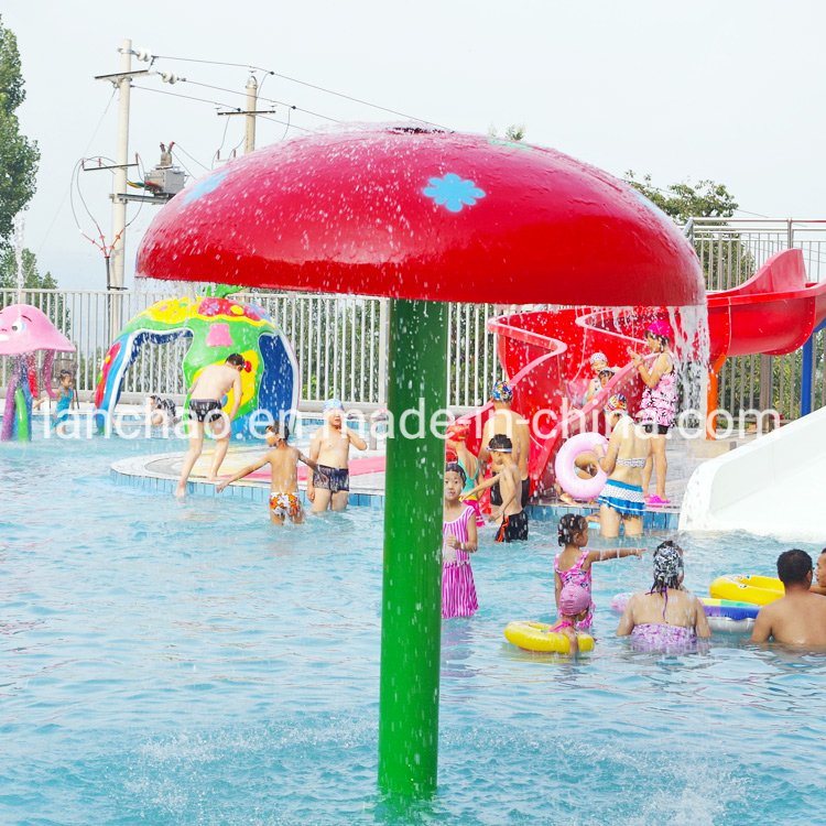 Fiberglass Play Equipment Water Spray Park