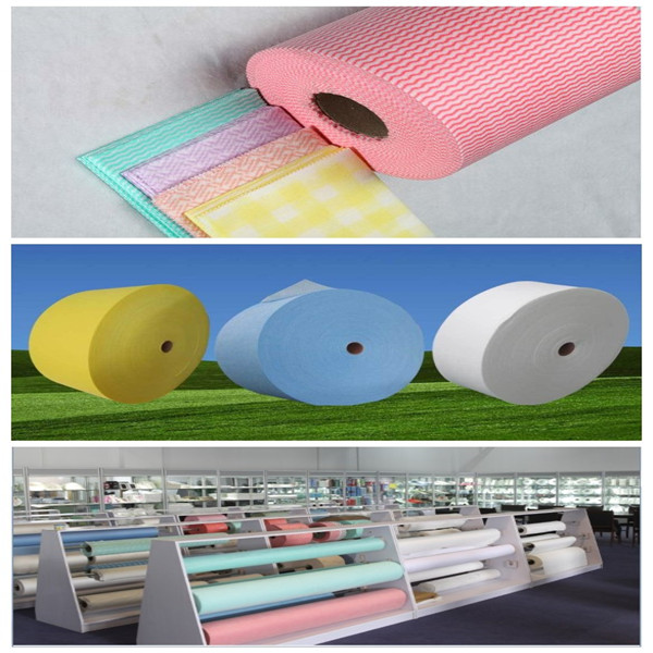 Viscose Polyester Non Woven Cleaning Cloth for Glasses , 35GSM-100GSM
