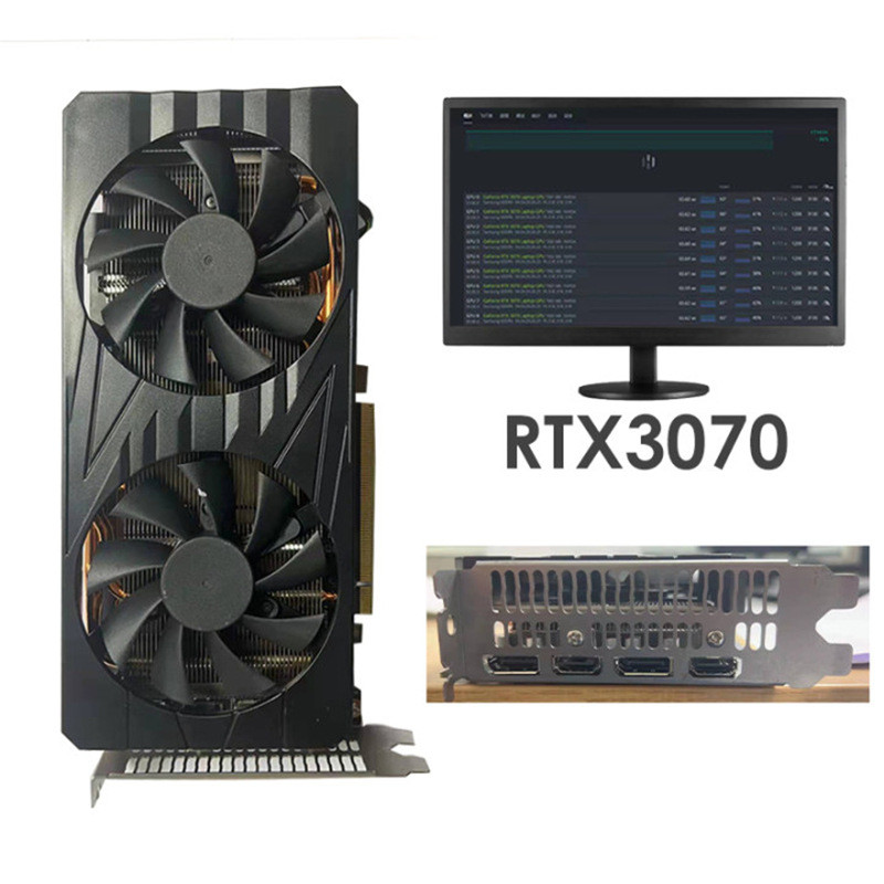 NVIDIA 384bit GeForce Mining Rig Graphics Card Nvidia Geforce Rtx 3070 Ti